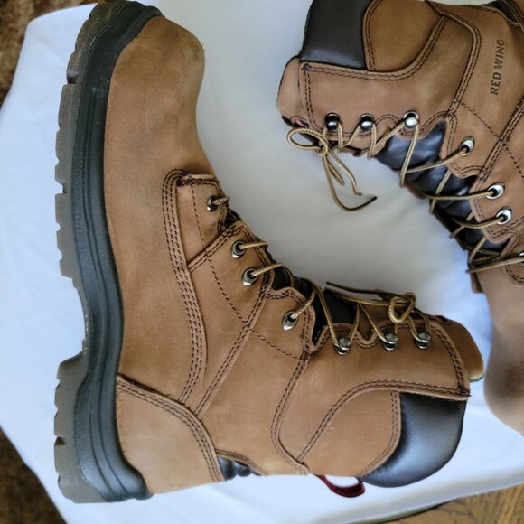 Mens Redwing King Toe 8" Workboots #2280 - Picture 4 of 10
